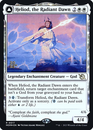 Heliod, the Radiant Dawn // Heliod, the Warped Eclipse (17s) [March of the Machine Promos]