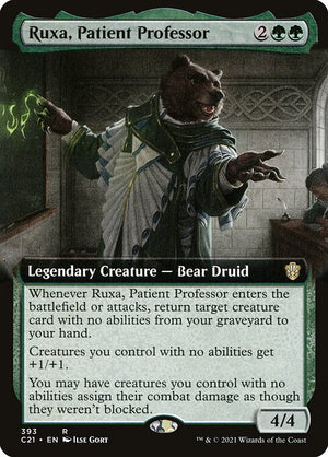 Ruxa, Patient Professor (393) [Commander 2021] [Extended Art]