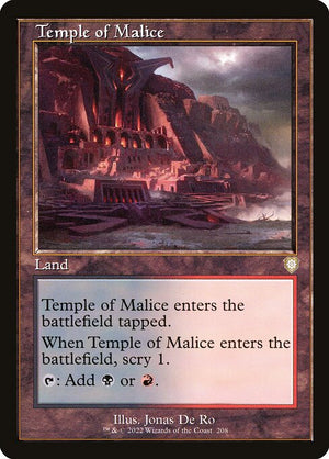 Temple of Malice (208) [The Brothers' War Commander]