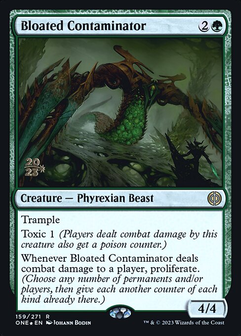 Bloated Contaminator (159s) [Phyrexia: All Will Be One Promos]