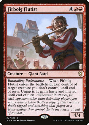Firbolg Flutist (174) [Commander Legends: Battle for Baldur's Gate]