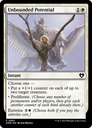 Unbounded Potential (67) [Commander Masters]