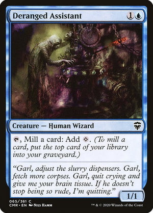 Deranged Assistant (65) [Commander Legends]