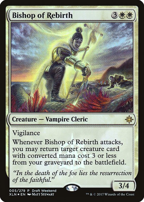 Bishop of Rebirth (5) [Ixalan Promos]