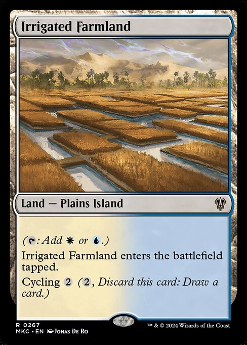 Irrigated Farmland (267) [Murders at Karlov Manor Commander]