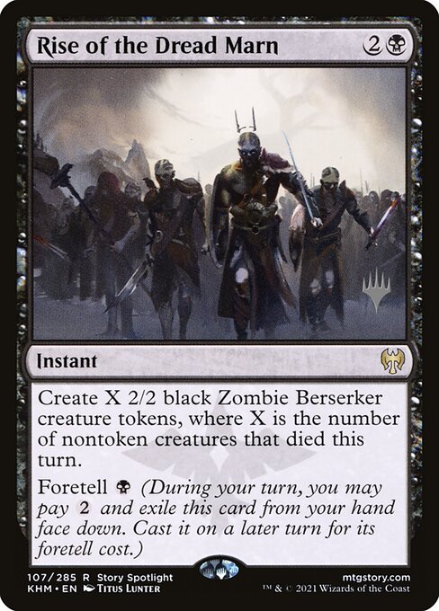 Rise of the Dread Marn (107p) [Kaldheim Promos]