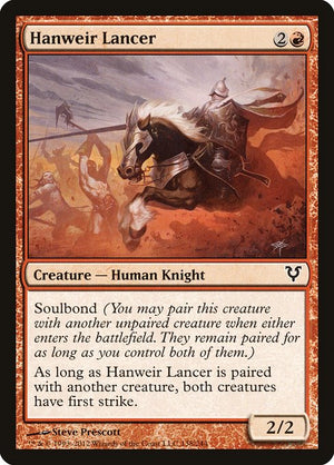 Hanweir Lancer (138) [Avacyn Restored]