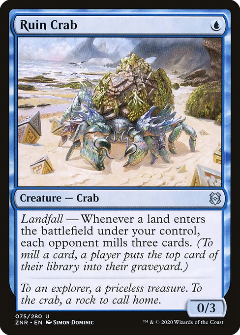 Ruin Crab (75) [Zendikar Rising]