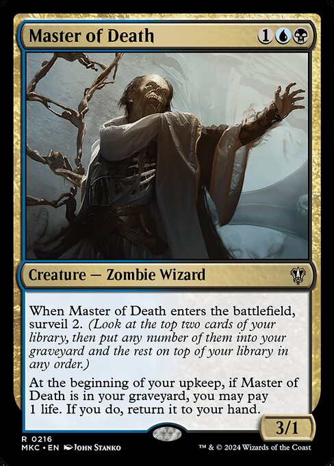 Master of Death (216) [Murders at Karlov Manor Commander]