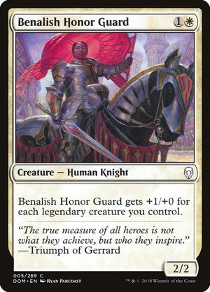 Benalish Honor Guard (5) [Dominaria]