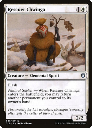 Rescuer Chwinga (39) [Commander Legends: Battle for Baldur's Gate]