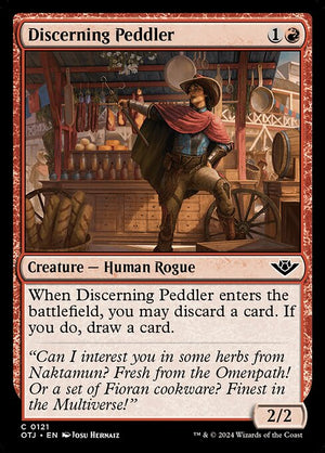 Discerning Peddler (121) [Outlaws of Thunder Junction]