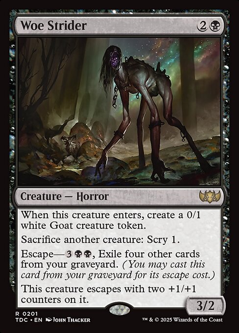 Woe Strider (201) [Tarkir: Dragonstorm Commander]
