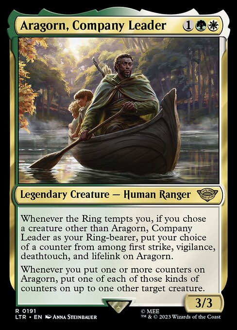 Aragorn, Company Leader (191) [The Lord of the Rings: Tales of Middle-earth]