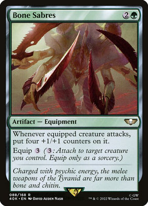 Bone Sabres (88) [Warhammer 40,000 Commander]