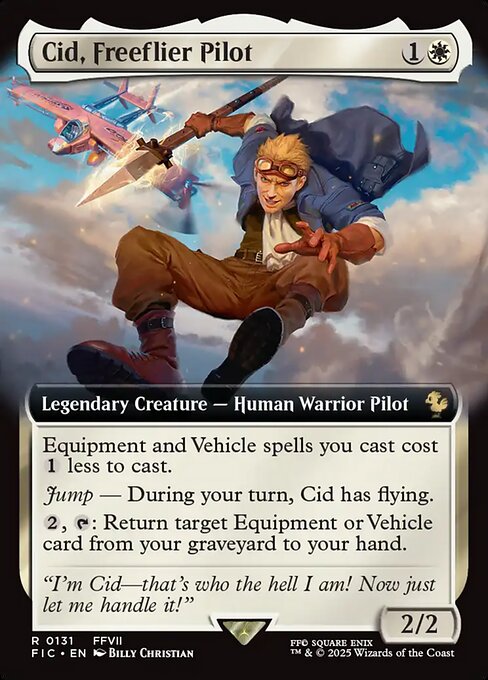 Cid, Freeflier Pilot (131) [Final Fantasy Commander]