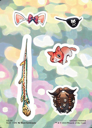 Sticker sheet (338) [Secret Lair Drop]