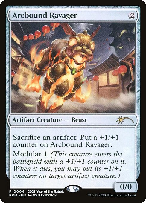 Arcbound Ravager (6) [Year of the Rabbit 2023]
