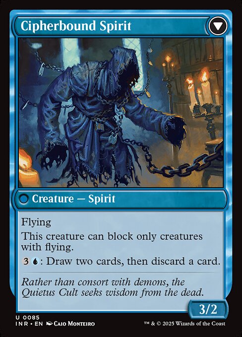 Soulcipher Board // Cipherbound Spirit (85) [Innistrad Remastered] Reverse