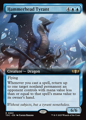 Hammerhead Tyrant (61) [Tarkir: Dragonstorm Commander]