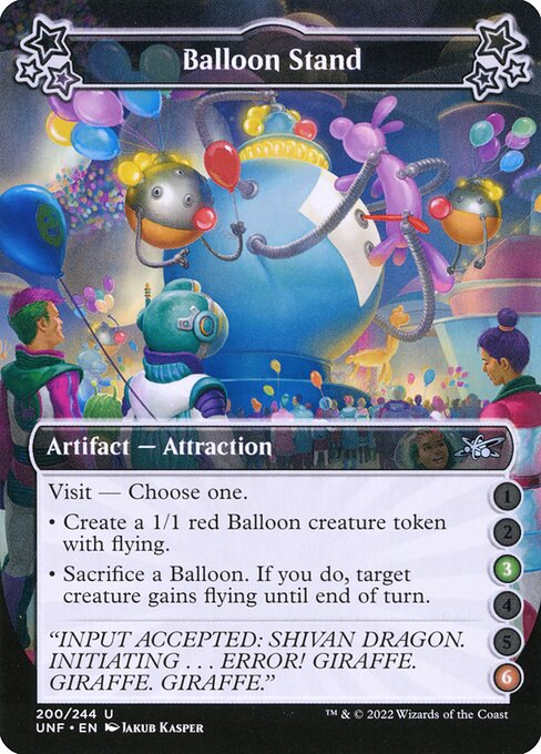 Balloon Stand (200b) [Unfinity]