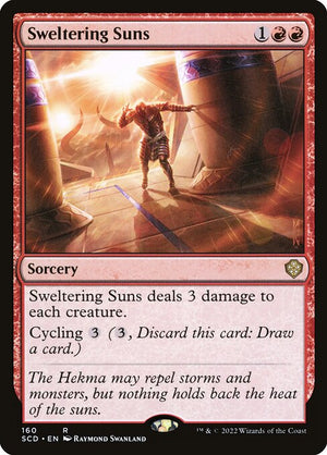 Sweltering Suns (160) [Starter Commander Decks]