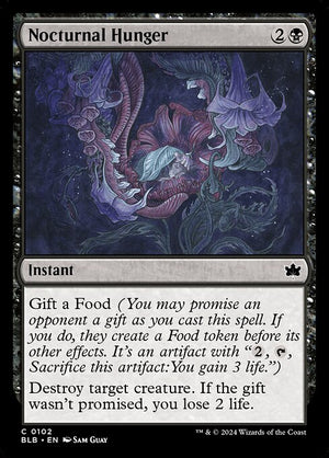 Nocturnal Hunger (102) [Bloomburrow]