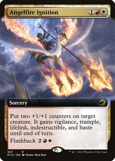 Angelfire Ignition (367) [Innistrad: Midnight Hunt] [Extended Art]