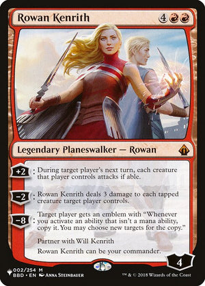 Rowan Kenrith (BBD-2) [The List]
