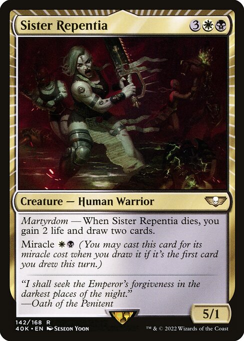 Sister Repentia (142) [Warhammer 40,000 Commander]