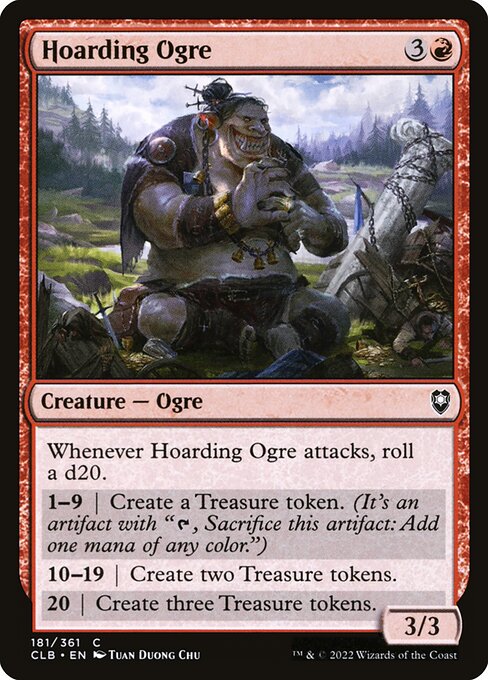 Hoarding Ogre (181) [Commander Legends: Battle for Baldur's Gate]