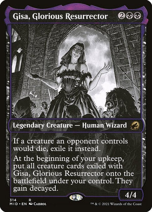 Gisa, Glorious Resurrector (314) [Innistrad: Midnight Hunt] [Showcase]
