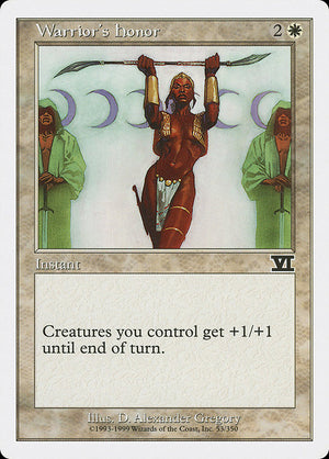 Warrior's Honor (53) [Classic Sixth Edition]