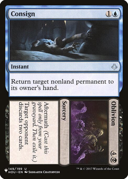 Consign // Oblivion (HOU-149) [The List]