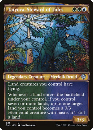 Tatyova, Steward of Tides (321) [Dominaria United] [Showcase]