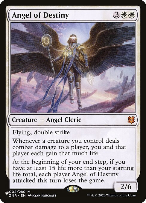 Angel of Destiny (ZNR-2) [The List]