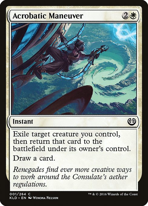 Acrobatic Maneuver (1) [Kaladesh]