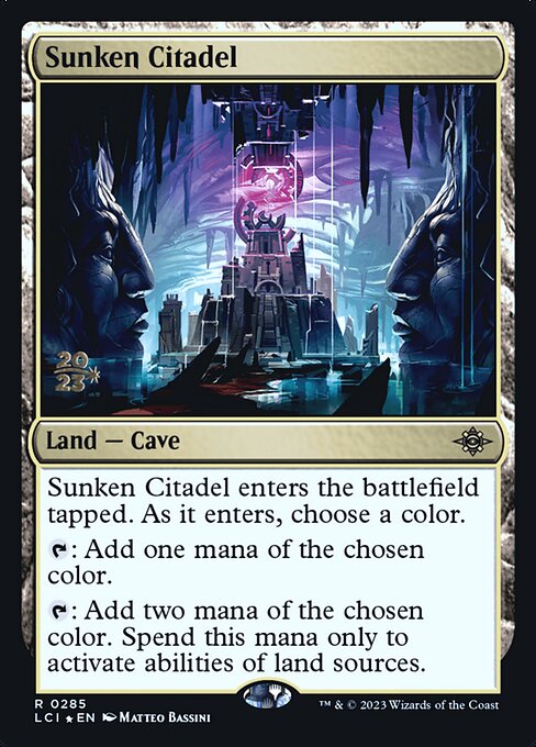 Sunken Citadel (285s) [The Lost Caverns of Ixalan Promos]