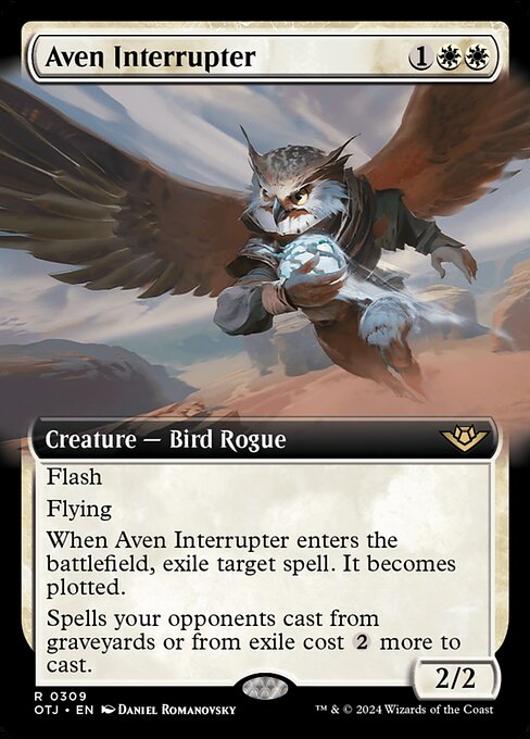 Aven Interrupter (309) [Outlaws of Thunder Junction]