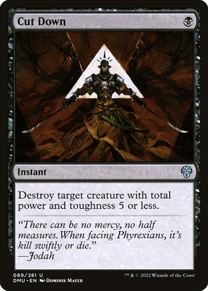 Cut Down (89) [Dominaria United]