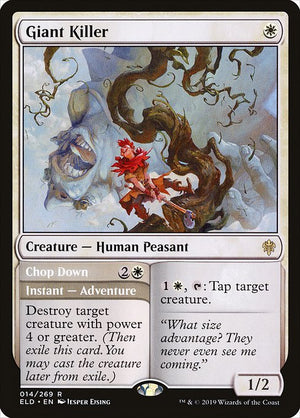 Giant Killer // Chop Down (14) [Throne of Eldraine]