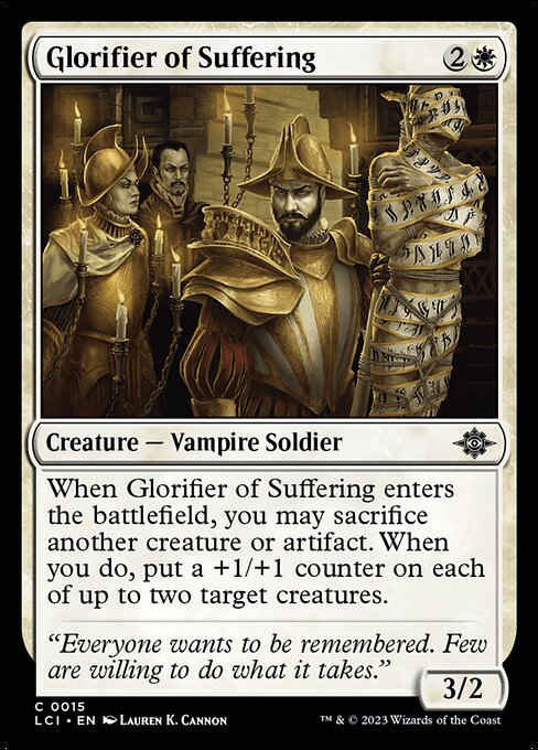 Glorifier of Suffering (15) [The Lost Caverns of Ixalan]