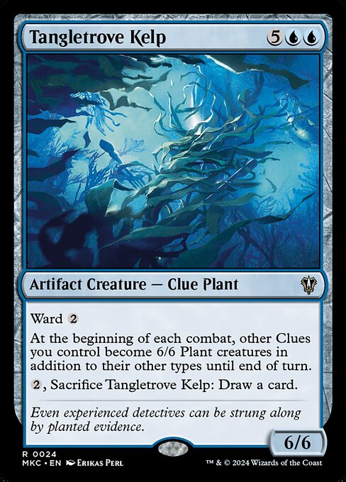 Tangletrove Kelp (24) [Murders at Karlov Manor Commander]