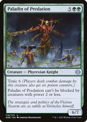 Paladin of Predation (178) [Phyrexia: All Will Be One]