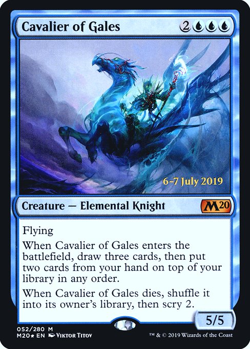Cavalier of Gales (52s) [Core Set 2020 Promos]