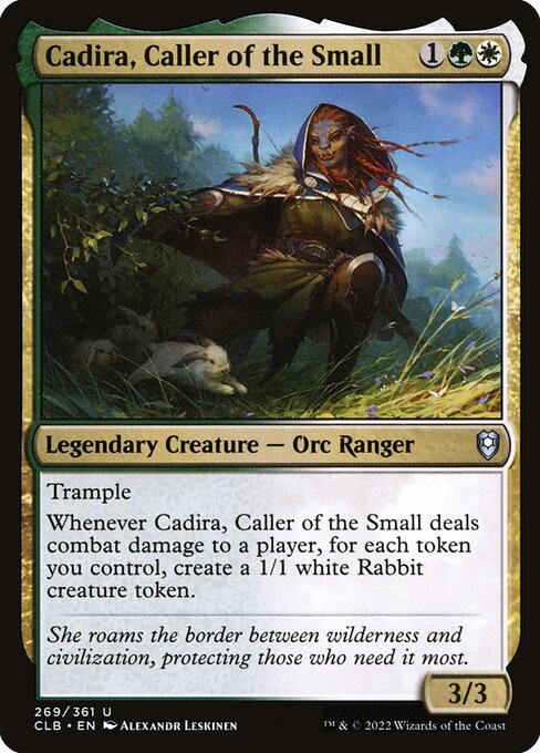 Cadira, Caller of the Small (269) [Commander Legends: Battle for Baldur's Gate]