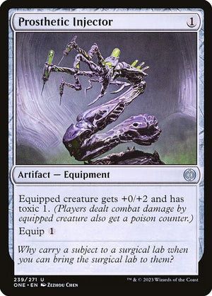 Prosthetic Injector (239) [Phyrexia: All Will Be One]