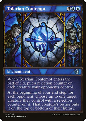 Tolarian Contempt (58) [March of the Machine: The Aftermath] [Showcase]