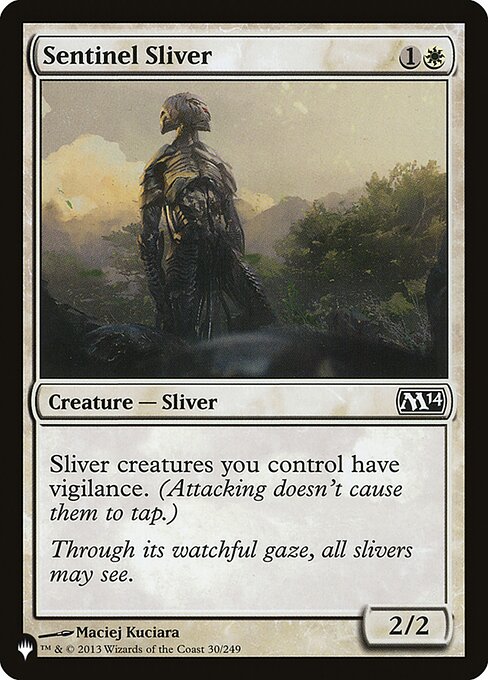 Sentinel Sliver (M14-30) [The List]