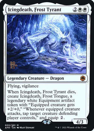 Icingdeath, Frost Tyrant (20s) [Adventures in the Forgotten Realms Promos]